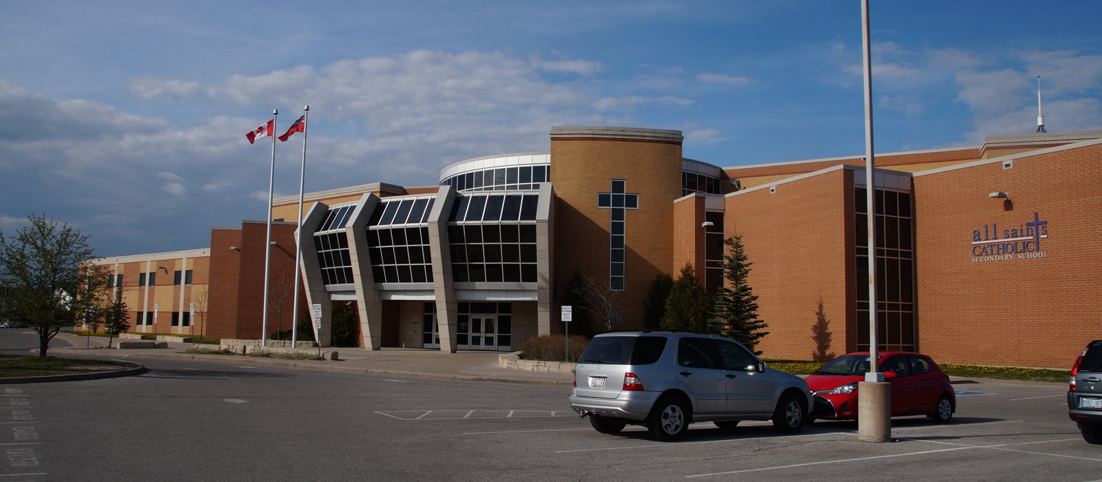 All Saints Catholic Secondary School exterior, Whitby