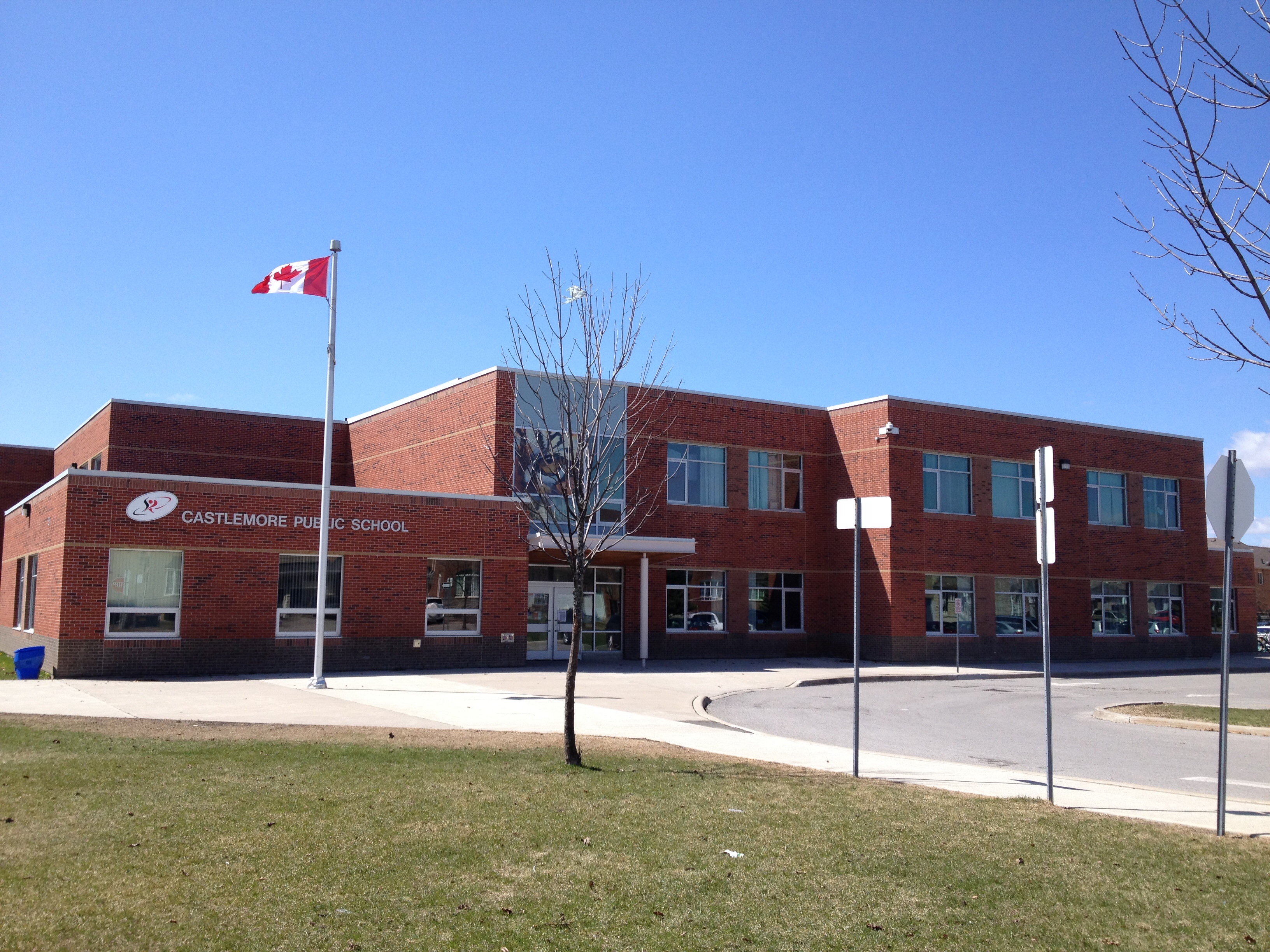 Exterior of Castlemore Public School