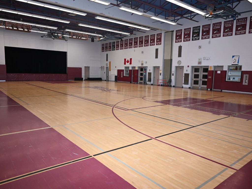 Monsignor John Pereyma Catholic Secondary School gymnasium, Oshawa