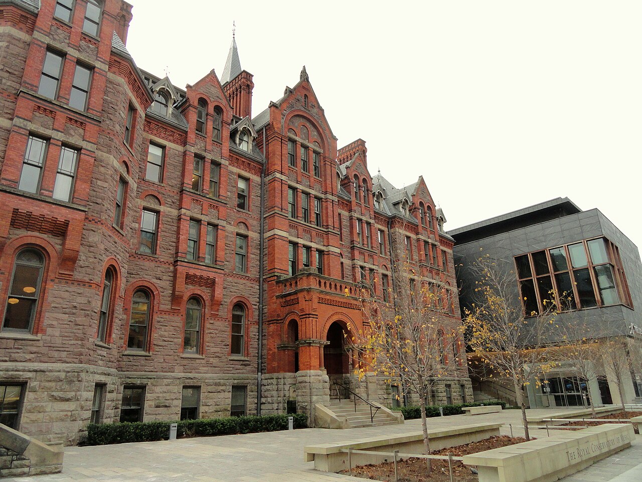 The Glenn Gould School – Royal Conservatory — archival campus exterior