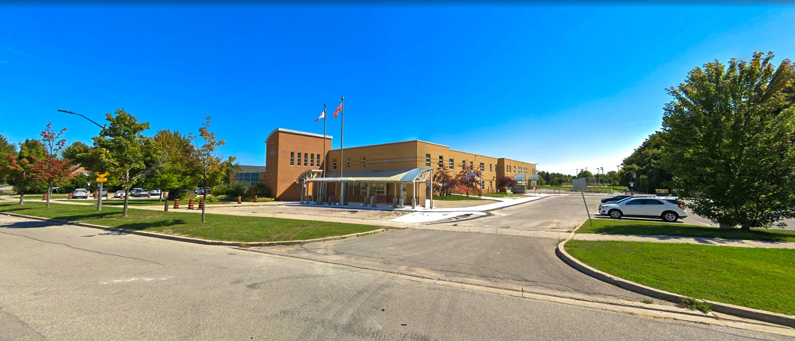 St. Luke the Evangelist Catholic School exterior, Whitby